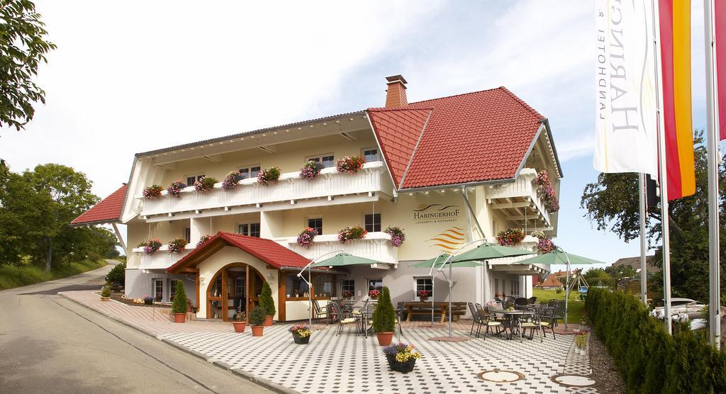 Landhotel Haringerhof mit Saunawelt und Naturbadeteich Grafenhausen Exterior foto
